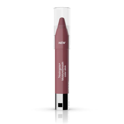Neutrogena Moisture Smooth Color Stick for Lips - Hydrating Lipstick with Balm-Like Formula, Enriched with Shea Butter and Fruit Extracts, 120 Berry Brown, 0.11 Oz (Single Pack)